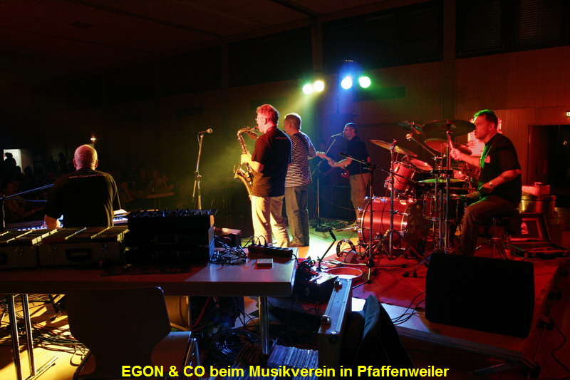 EGON & CO beim Musikverein in Pfaffenweiler